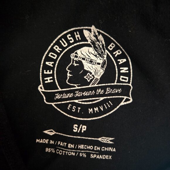 Y2K Headrush Cropped Graphic Skull Tank Top Size S Grunge Gothic Emo Rocker - Picture 7 of 7